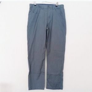 Calvin Klein Grey Men's Pants Dress Casual Cotton